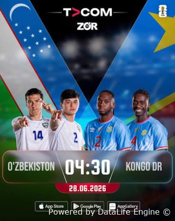 UZBEKISTAN VS KONGO DR (uzbek tilida) 2026 Tarjima