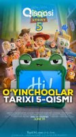 O'yinchoqlar Tarixi 5 Uzbek tilida 2026 Premyera O'zbekcha Full HD skachat